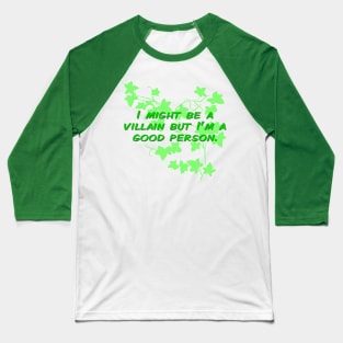 Go Green Person Baseball T-Shirt